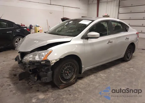 2015 Nissan Sentra S из США, поврежденный, VIN 3N1AB7AP3FY285877